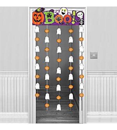 CENÁRIO PORTA CORTINA HALLOWEEN